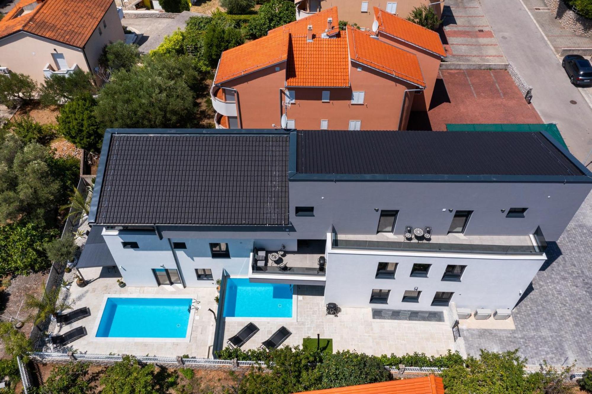 Luxury Villa Adria Apartments Krk Town Exterior photo