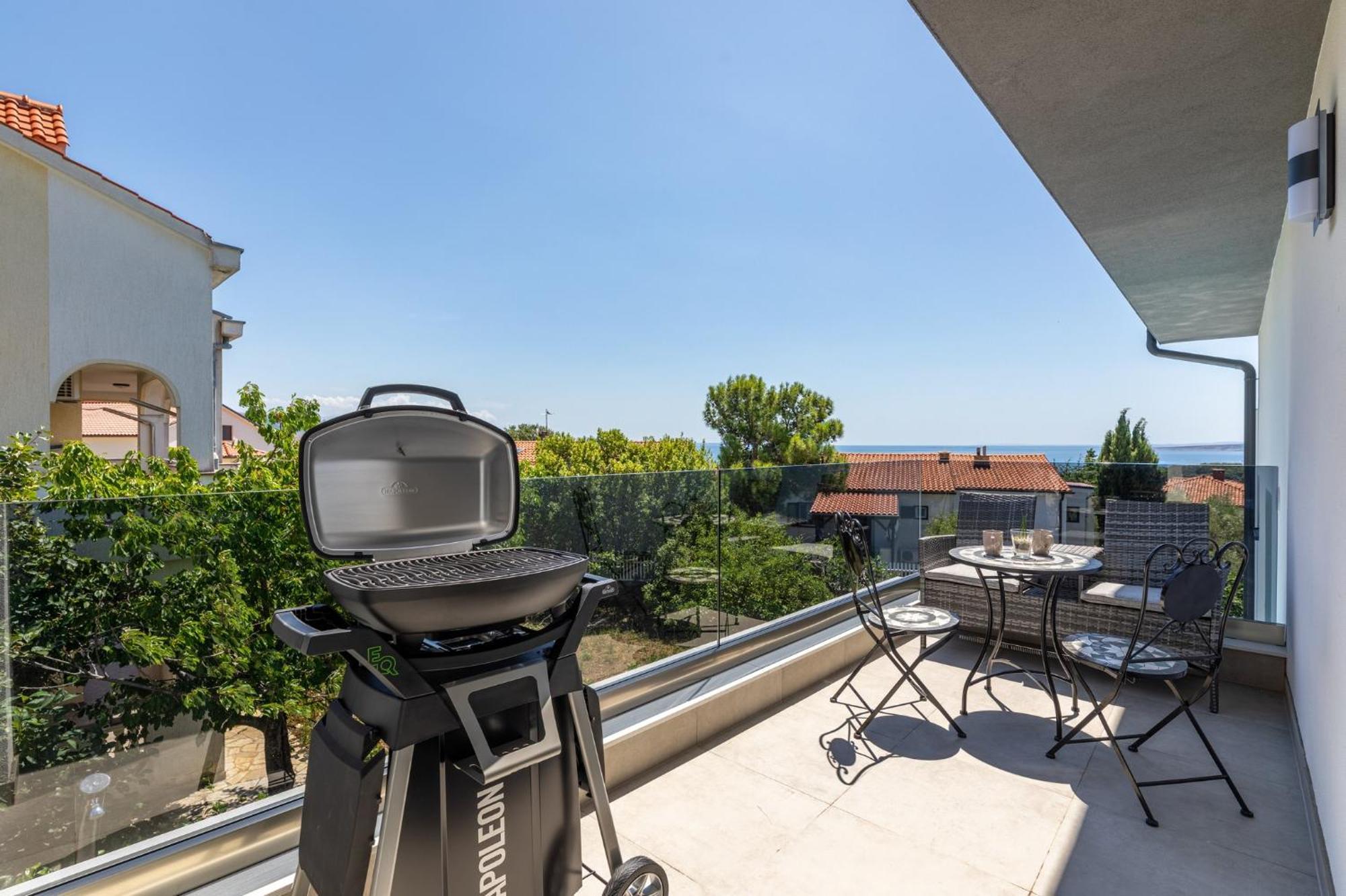 Luxury Villa Adria Apartments Krk Town Exterior photo